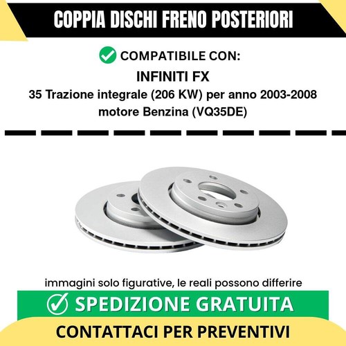 Coppia dischi freno - freno, posteriori