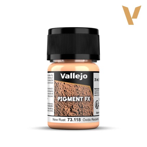Fresh rust pigmento - rust, (35