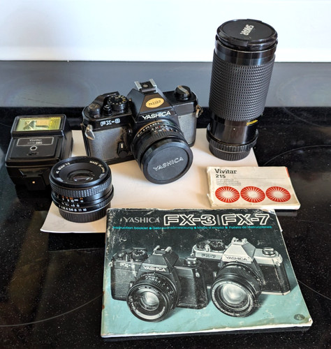 Yashica corpo fotocamera - fx-3,