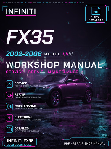 Infiniti fx35 2002 2003 2004 - fx35,