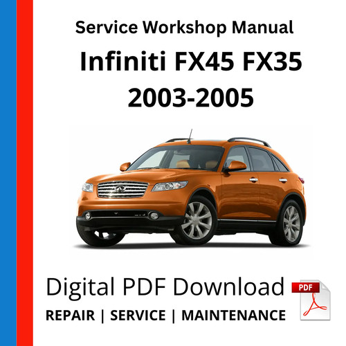Infiniti fx45 fx35 - fx35, 2003-2005